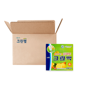 컴팩트 크린백 20cm x 30cm(소) 100매 X80개(1BOX)