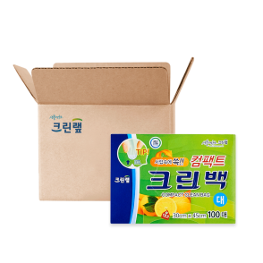 컴팩트 크린백 30cm x 45cm(대) 100매 X36개(1BOX)