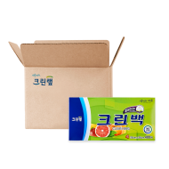 [온라인 전용] 크린백 25cm x 35cm(중) 400매 X9개(1BOX)