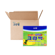 손잡이 크린백 100매 X 10개(1BOX)