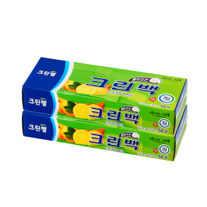 [온라인 전용] 크린백 25cm x 35cm(중) 50매(2입)