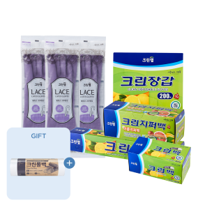 [자사몰 단독] 크린랩 실속세트(일반 가정용) +바이오매스 크린롤백(미니) 200매 증정