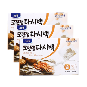 크린랩 다시백(중) 50매 X3개