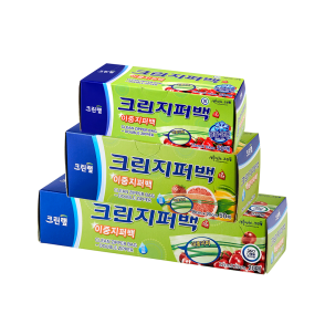 이중 지퍼백 실속구성세트 총 120매 (미니50매+소50매+중20매)