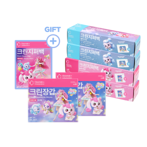 [온라인 전용] 캐치티니핑 슬라이딩 지퍼백 중2+대2+장갑30매X2 (+미니미니 지퍼백 증정)