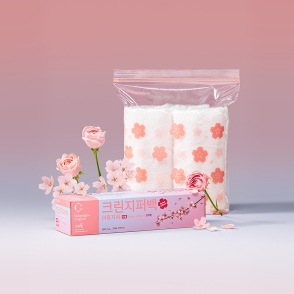 [신제품] Flower 지퍼백 25cm x 30cm(대) 20매