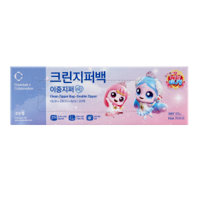 캐치티니핑 시즌6 이중 지퍼백 15cmx20cm(소) 20매