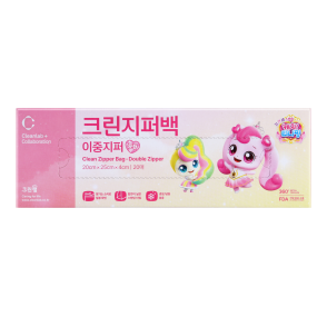 캐치티니핑 시즌6 이중 지퍼백 20cmx25cm(중) 20매