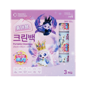 캐치티니핑 시즌6 휴대용 크린백 25cm x 35cm 30매(3입)