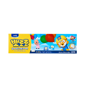 뽀로로 슬라이딩 지퍼백 25cm x 24cm(대) 12매