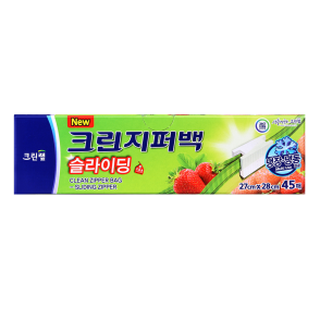 대용량 슬라이딩 지퍼백 27cm x 28cm(대) 45매