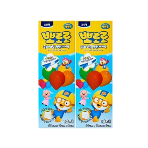 뽀로로 슬라이딩 지퍼백 20cm x 16cm(소) 12매 X2개