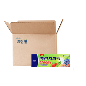 대용량 슬라이딩지퍼백 21cmx19cm(소) 55매 X12개(1BOX)