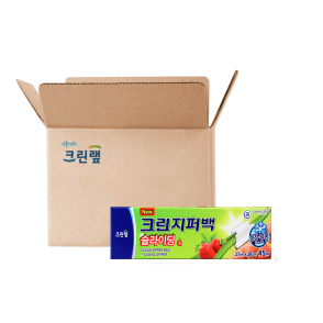 대용량 슬라이딩 지퍼백 27cmx28cm(대) 45매 X12개(1BOX)