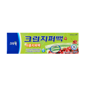 이중 지퍼백 25cm x 30cm(대) 20매
