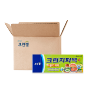 [온라인 전용] 이중 지퍼백 18cm x 20cm(소) 50매 X20개(1BOX)