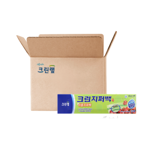 이중 지퍼백 30cm x 35cm(특대) 15매 X 24개(1BOX)