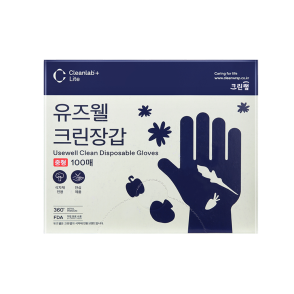 유즈웰 크린장갑 100매