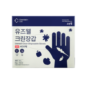 유즈웰 크린장갑 400매