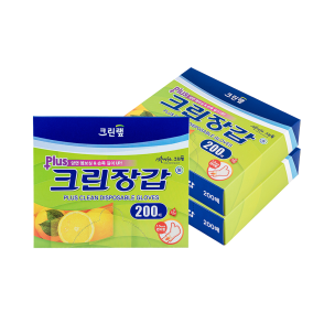[온라인 전용] 크린장갑 플러스 200매 X3개 (총 600매)