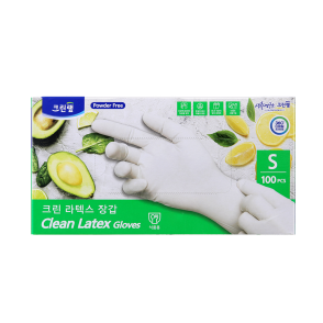 고무장갑 라텍스 소(100입)