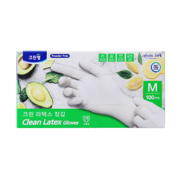 고무장갑 라텍스 중(100입)