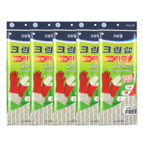 기모 고무장갑 X5개