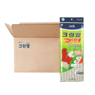 크린랲 기모 고무장갑 X100개(1BOX)