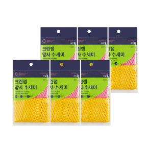 망사 수세미(2매) X 6개