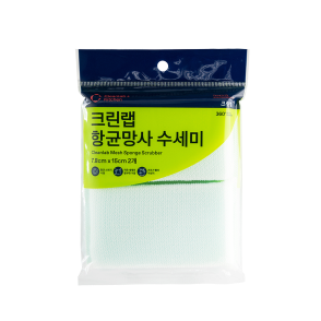 항균망사 수세미(2매)