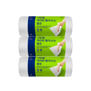 여러번 빨아쓰는 행주 롤형 25매 X3개
