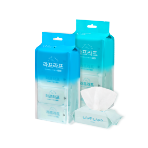 [신제품] 라프라프 미니 물티슈 8매X8입+ 비데물티슈 8매X8입