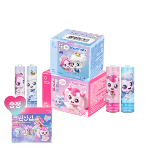 [온라인 전용] 캐치티니핑 하이퍼맥스 건전지 AA 20PS+AAA 20PS (+캐치티니핑 크린장갑 30매 증정)