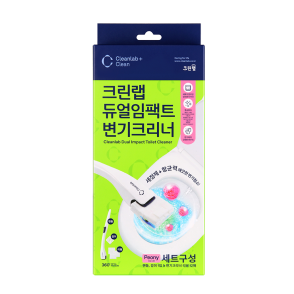 듀얼임팩트 변기크리너 세트 (본품+리필)