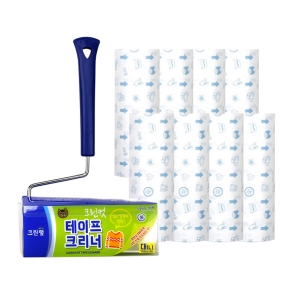 테이프크리너(대)본품 거치대+리필2개입 4개