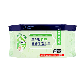 간편 물걸레 청소포(표준형)(40매)