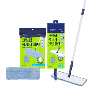 극세사 막대걸레(대형)+극세사 패드(대형)