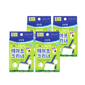 [신제품 호환가능] 테이프크리너(소) 리필 2개입 X4개