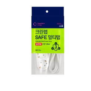SAFE 멀티탭 일반 2구*1.5M