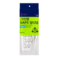 SAFE 멀티탭 개별 4구*1.5M
