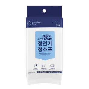 청소용품 정전기청소포(표준형)(30매)(2입) 퀵앤클린
