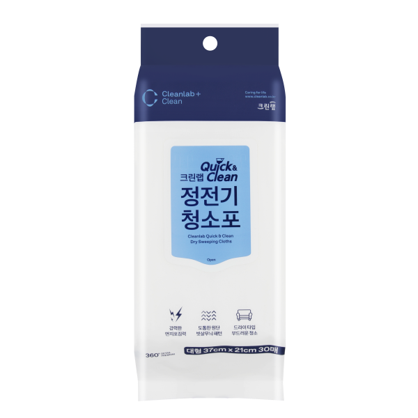 청소용품 정전기청소포(대형)(30매)(2입) 퀵앤클린 제품이미지1