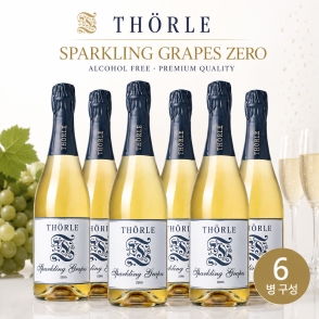 Thorle 토를레 스파클링 포도주스 제로 무알코올 750ml 6병세트